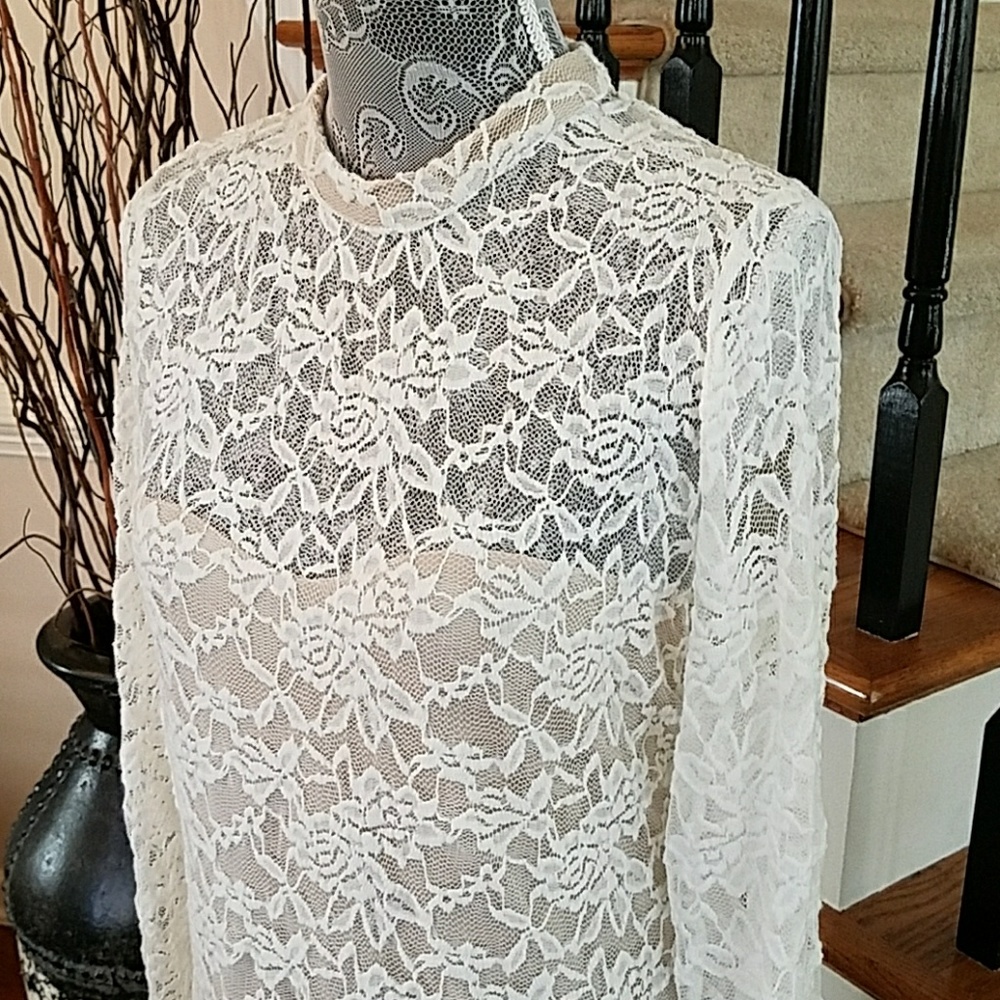 Enchanted Sugar Swizzle Lace Overlay Dress - Picture 2 of 7